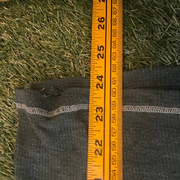 Vintage Y2K Green Hollister Short Sleeve Fitted Long Henley Top - Picture 7 of 7